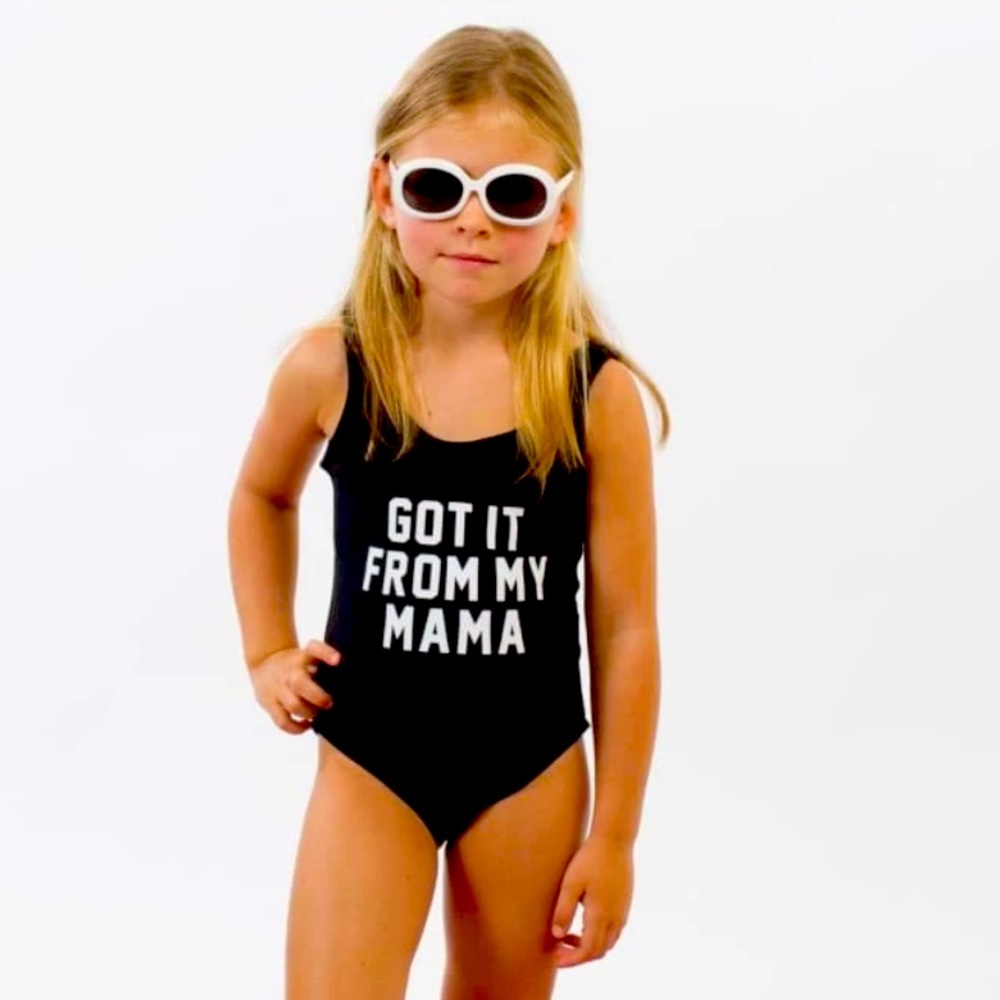 Girls bathing suit. Got it from my mama! 6/7